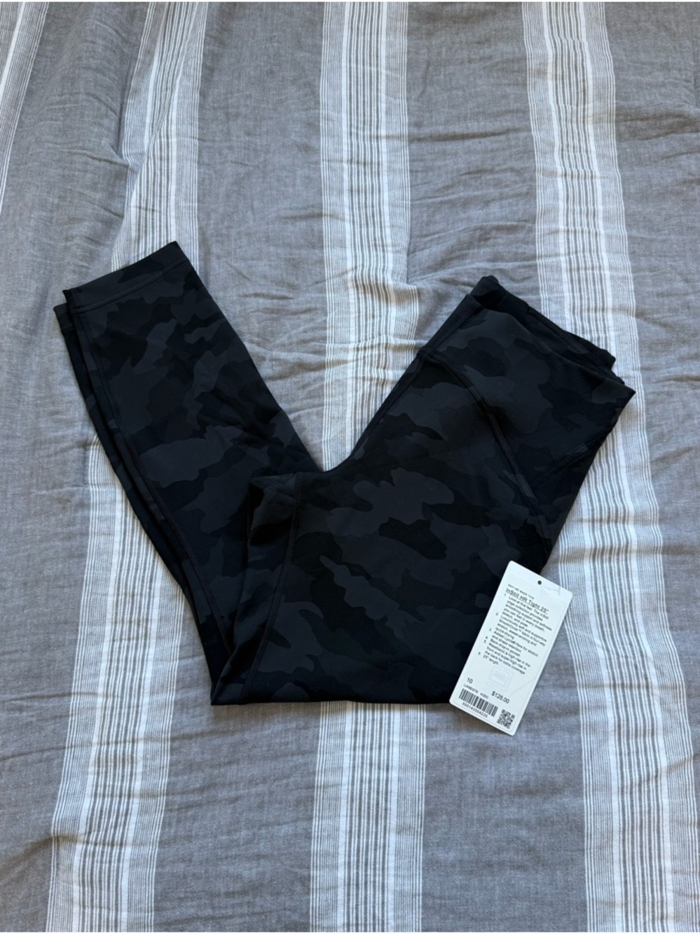 lululemon athletica Black Camo Align Leggings